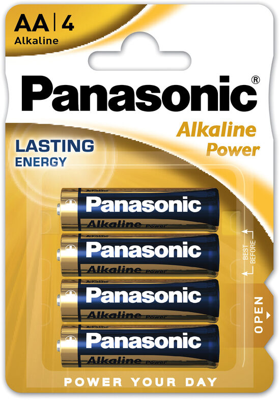 Panasonic Alkaline Power battery LR6APB/4B